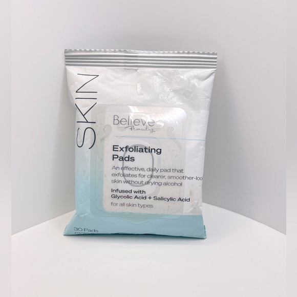 $4 🌸 Believe Beauty ~ Exfoliating Pads ~ New W Tags - Picture 1 of 5